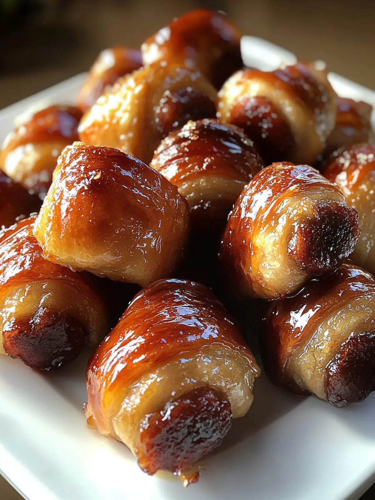 Deliciously Sweet Glazed Pigs