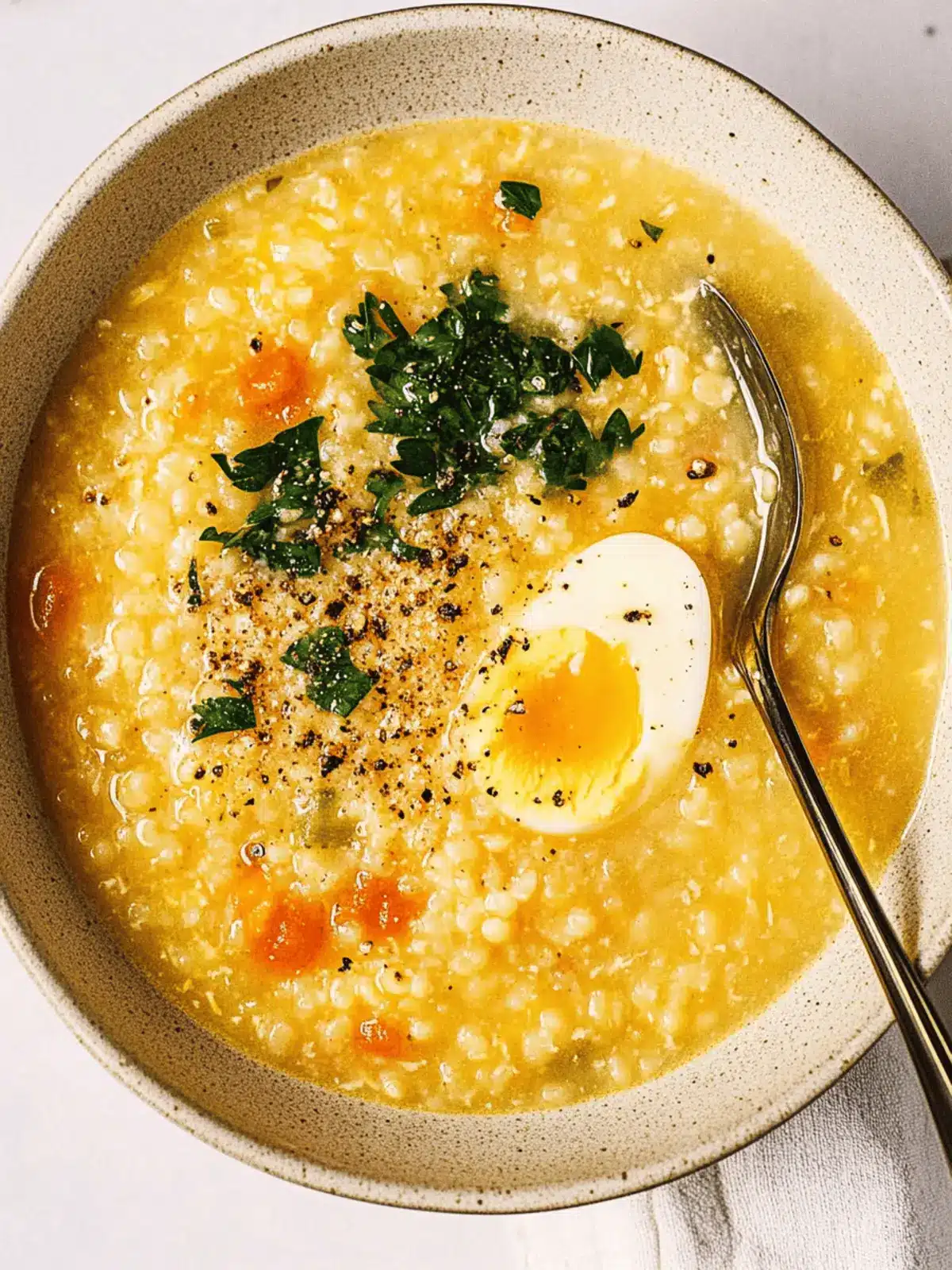Pastina Soup with Egg (Italian Penicillin)