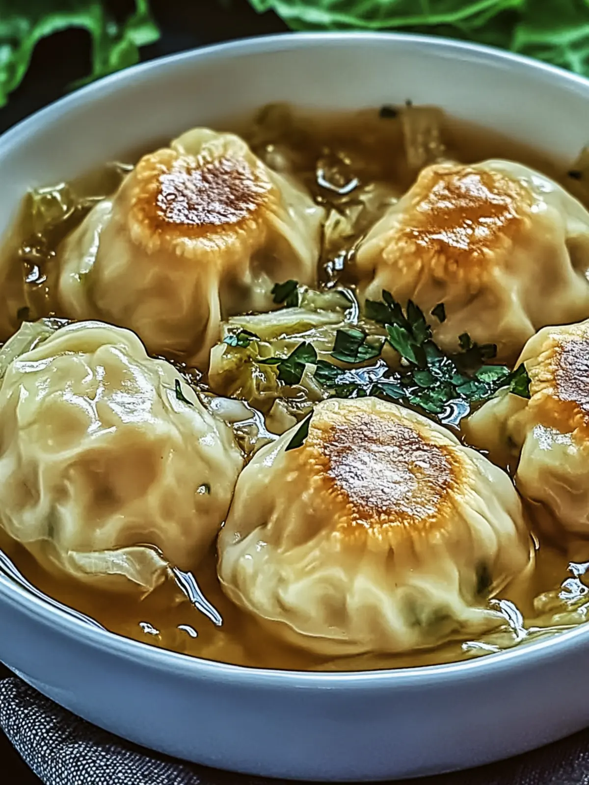German Cabbage Dumplings