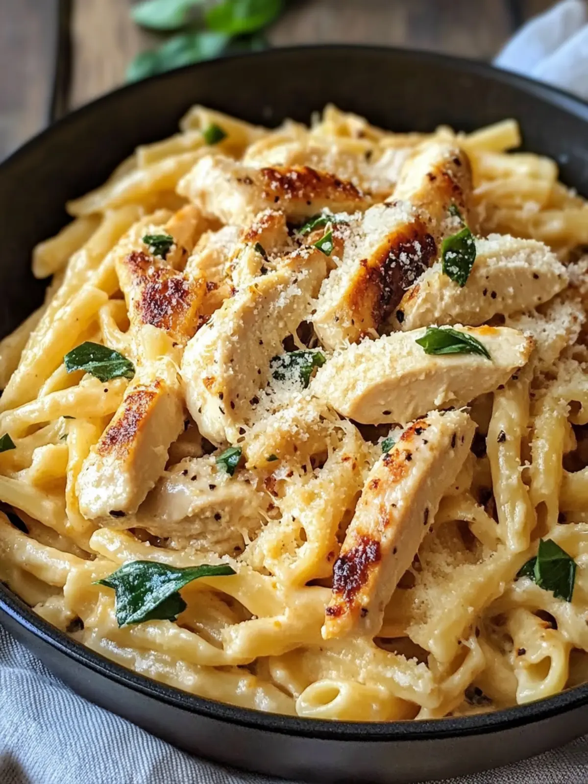 Parmesan Marry Me Chicken Pasta