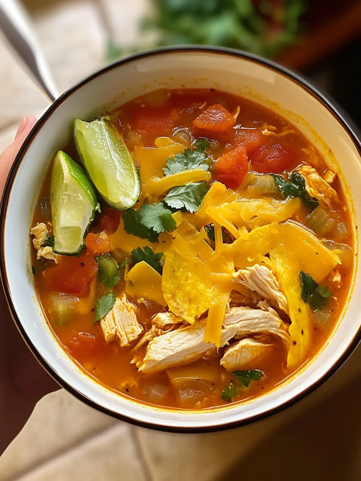 Classic Chicken Tortilla Soup