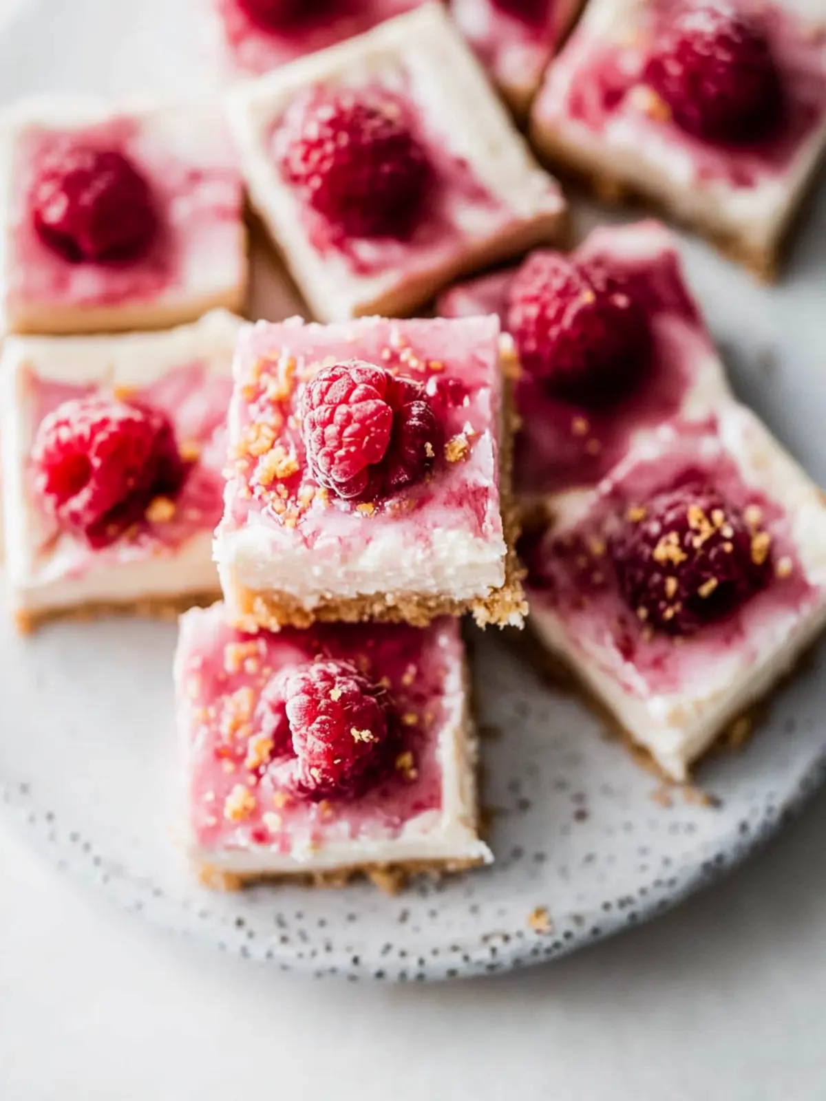 Raspberry Cheesecake Bars