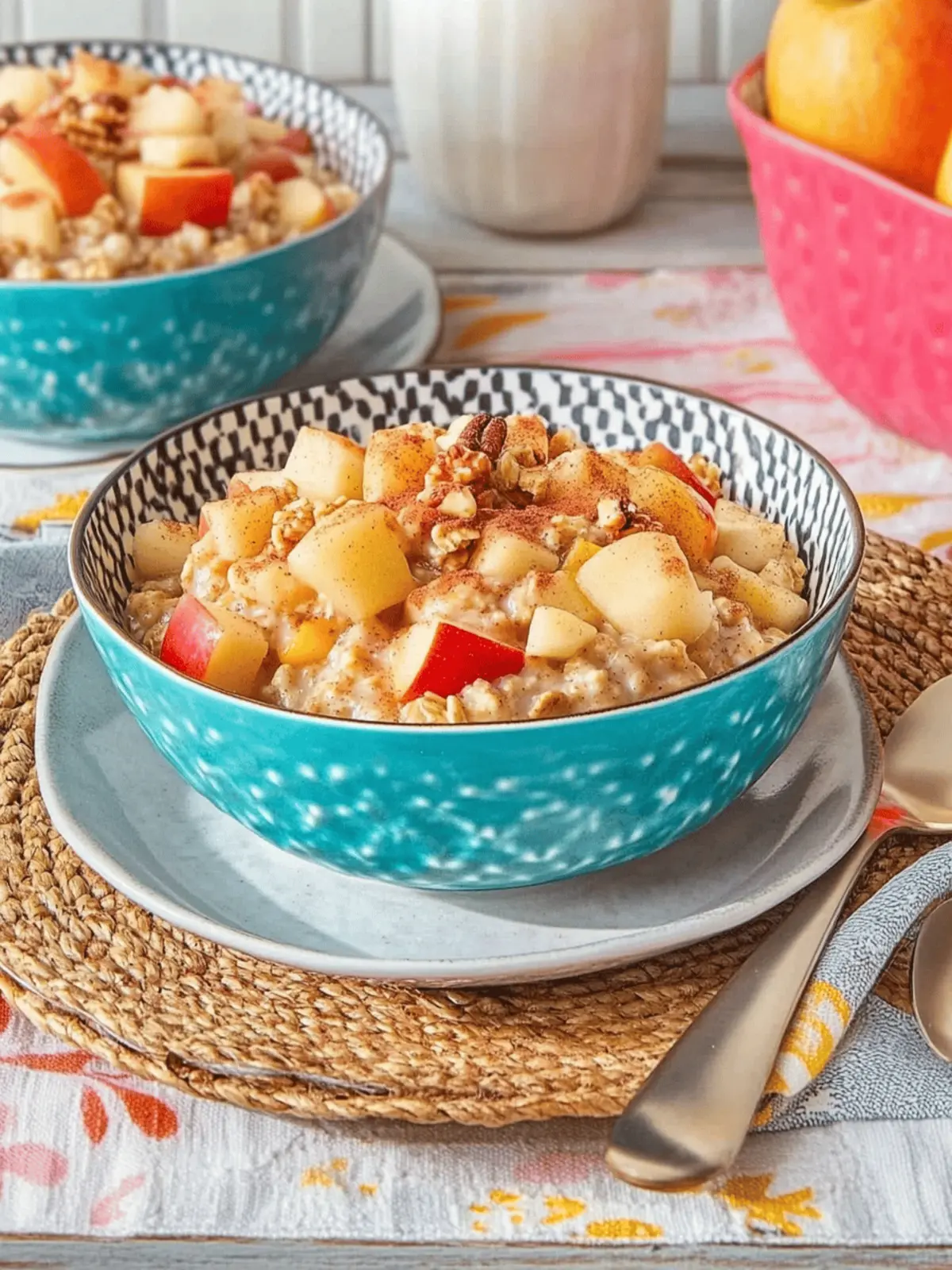 Apple Cinnamon Oatmeal