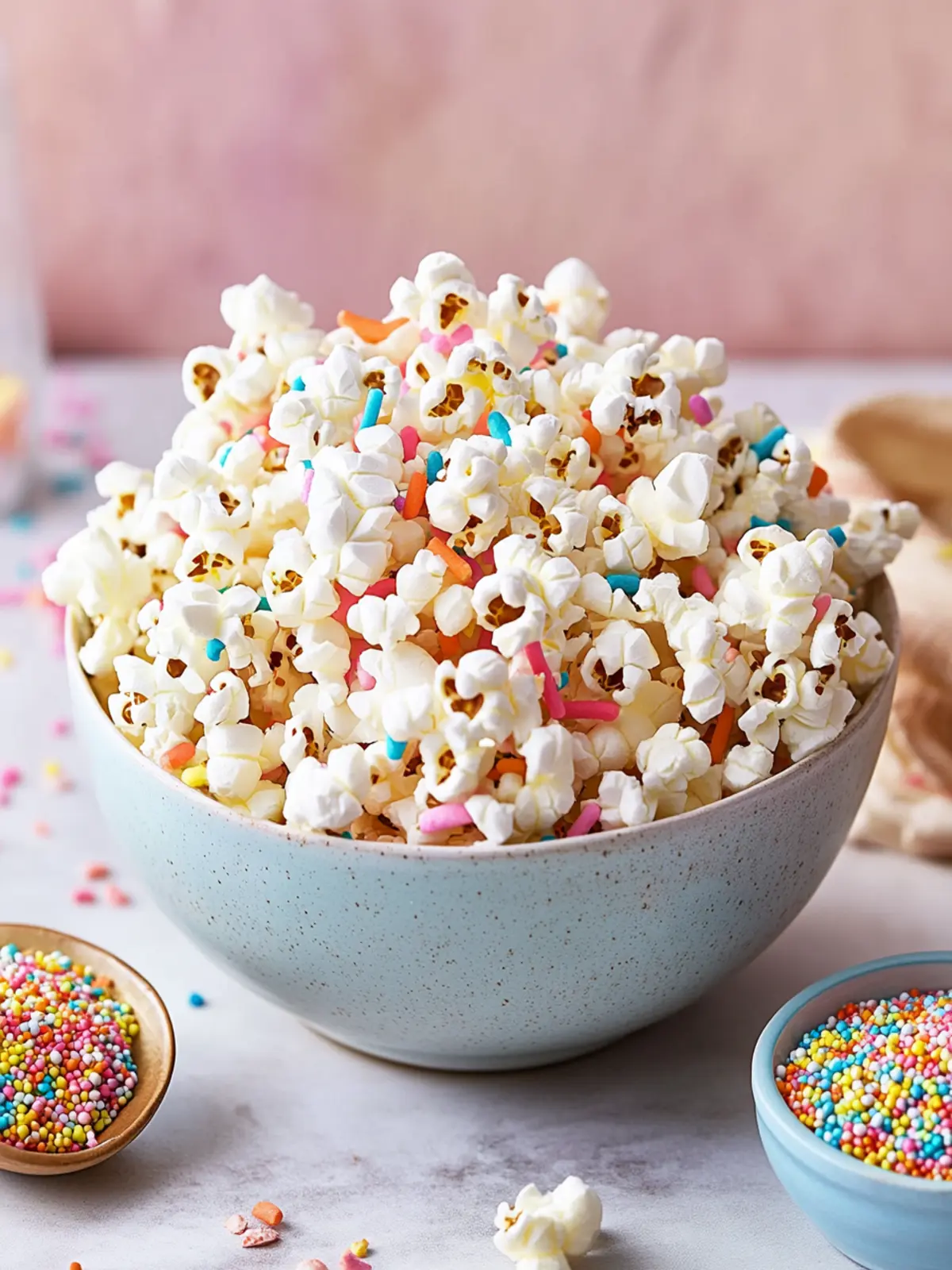 Funfetti Protein Popcorn