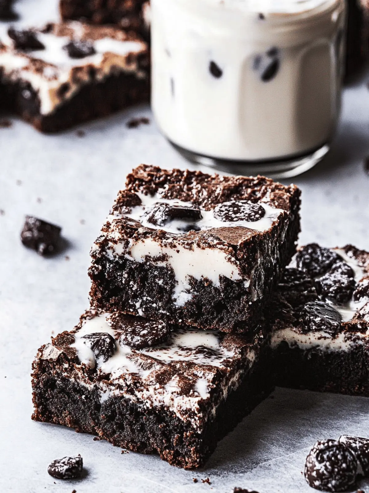 Cookies and Cream Brownies