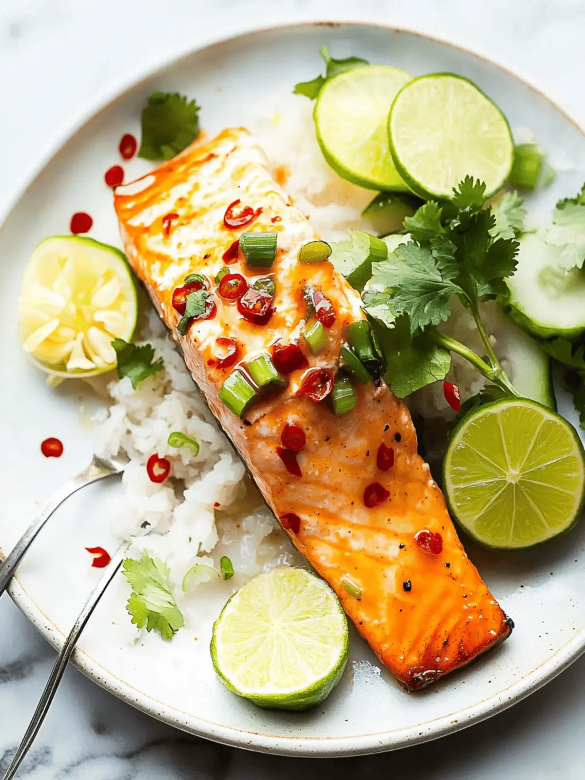 Sweet Chili Glazed Salmon