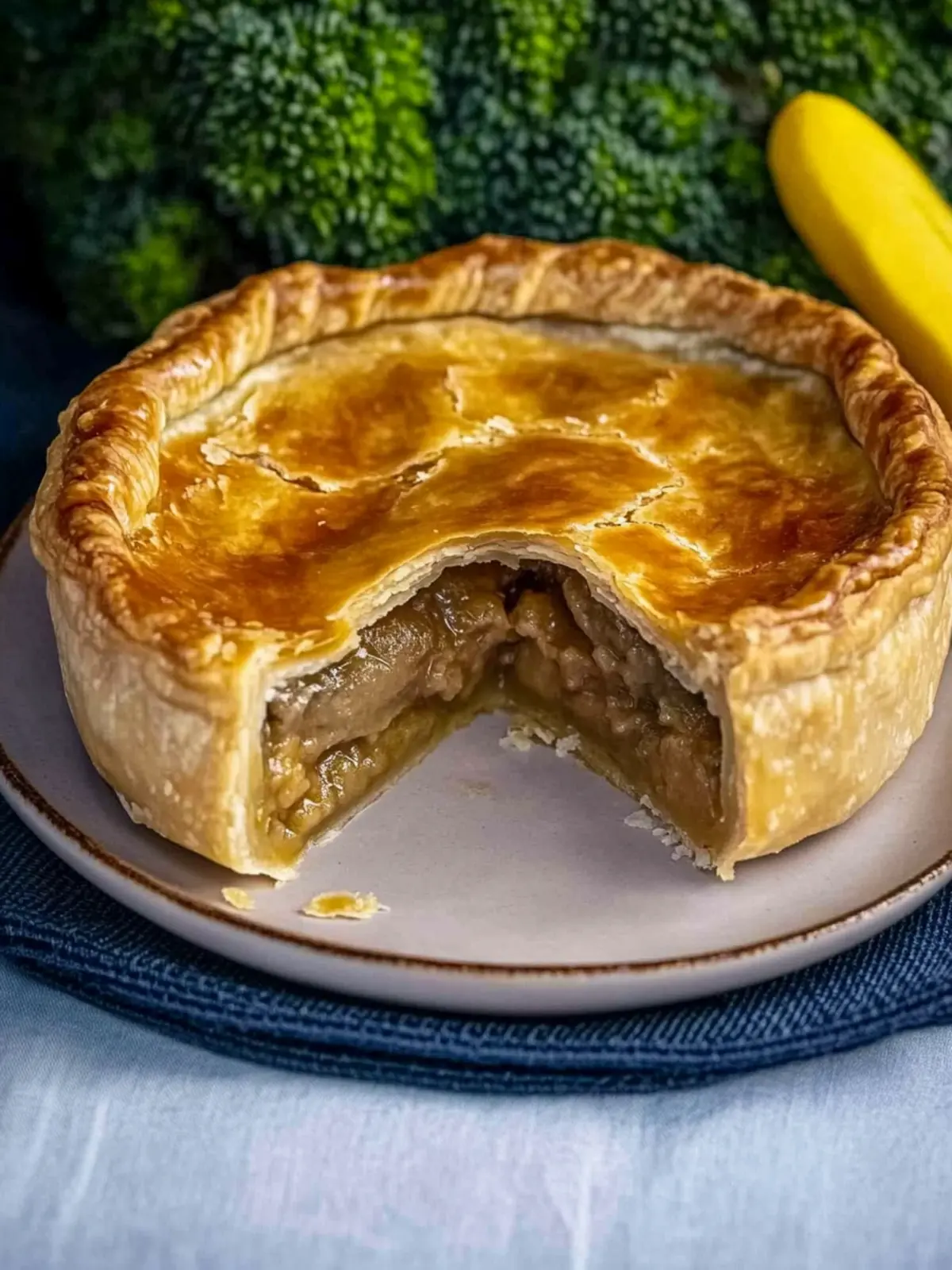 Traditional Savory Baked Scotch Pie