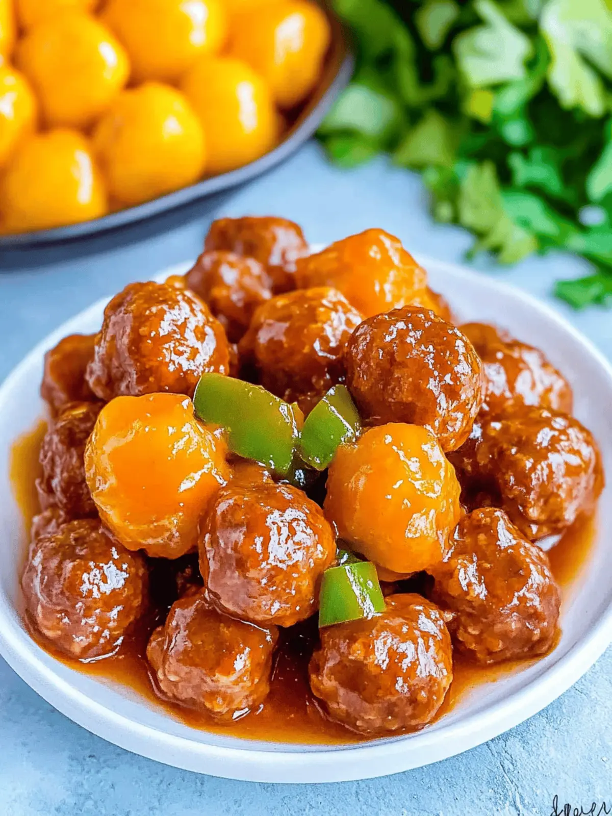 Crock Pot Sweet and Sour Meatballs