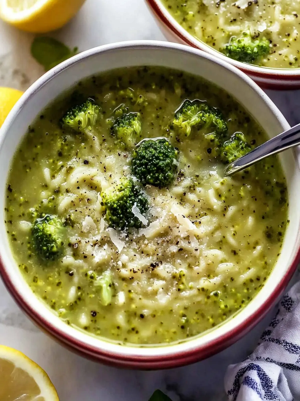 Homemade Italian Broccoli Soup