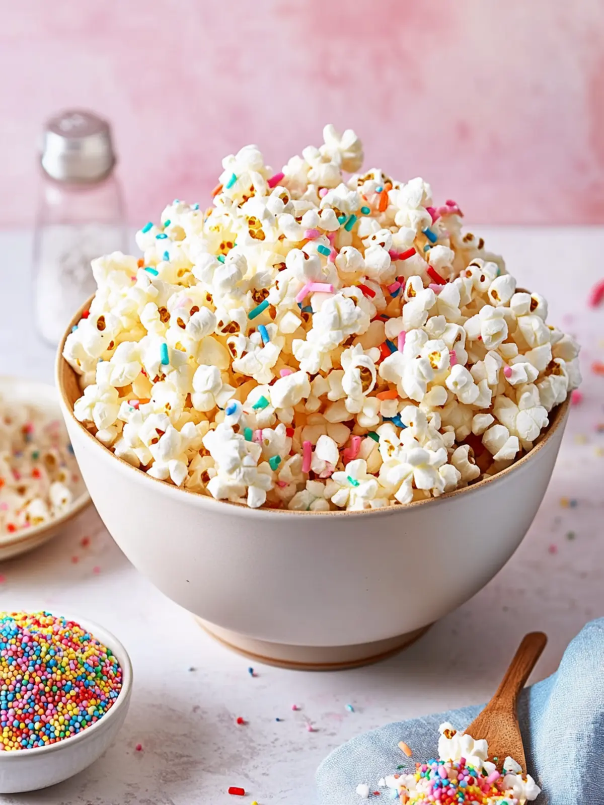 Funfetti Protein Popcorn