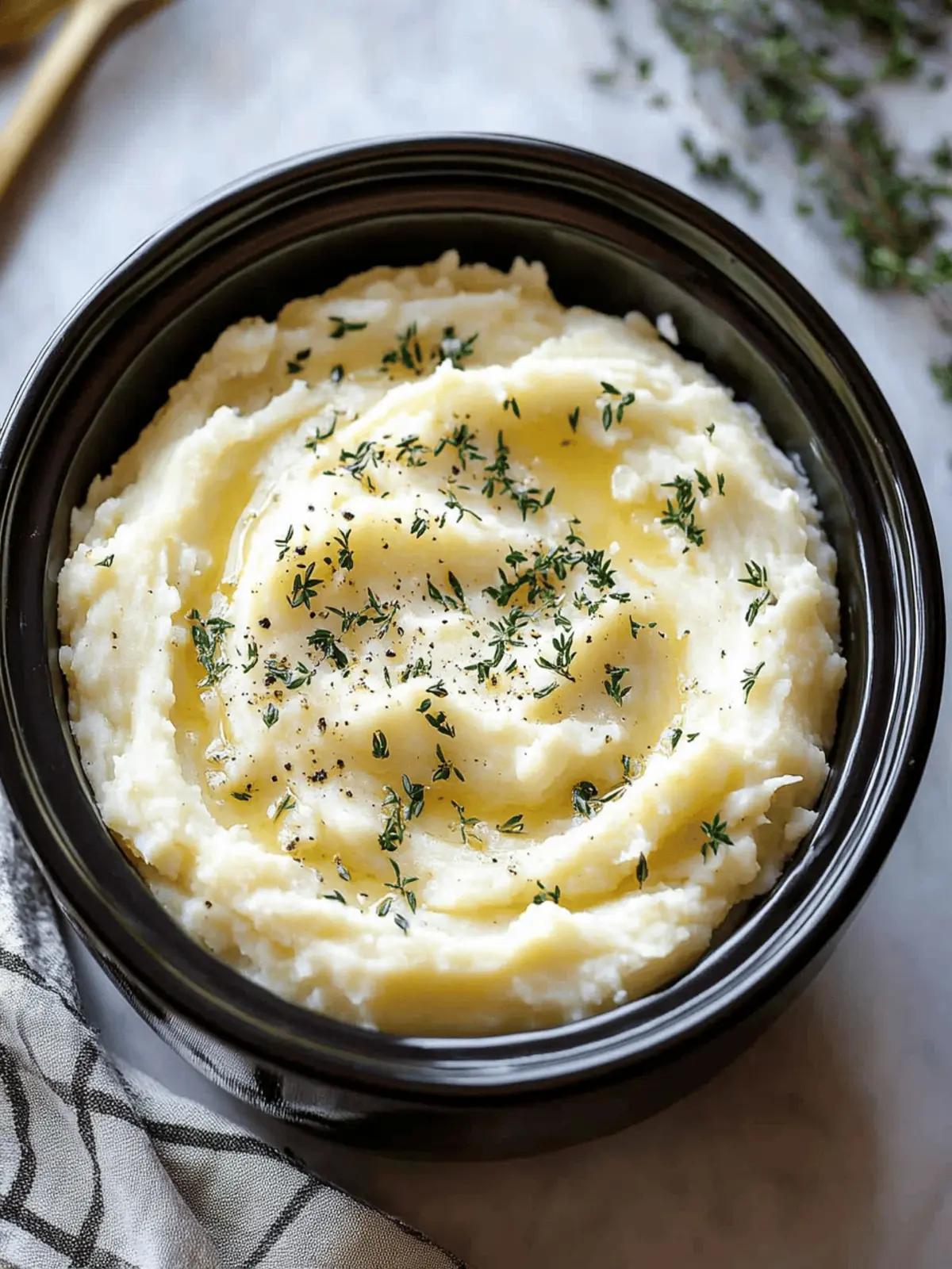 Crockpot Mashed Potatoes