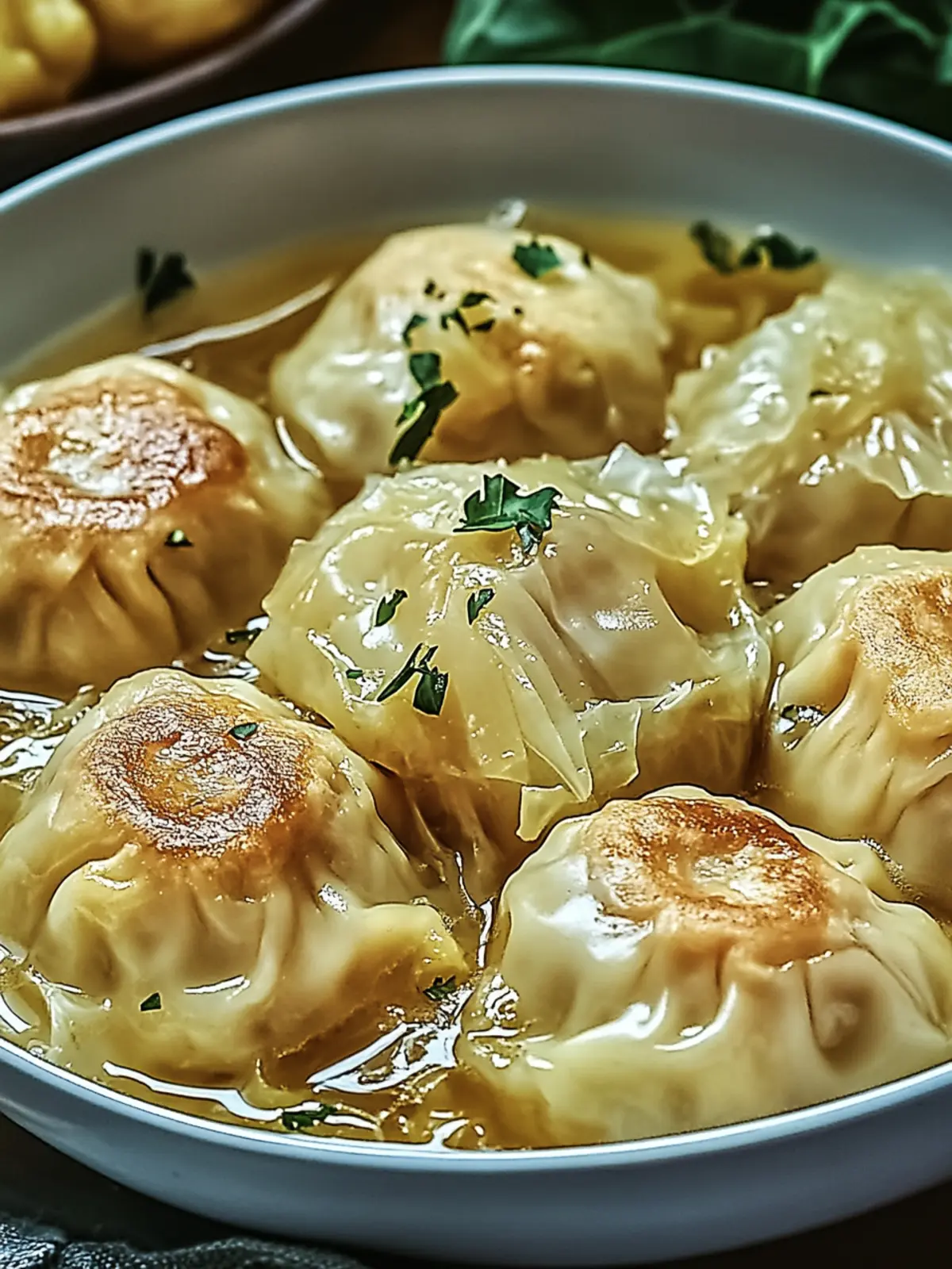 German Cabbage Dumplings