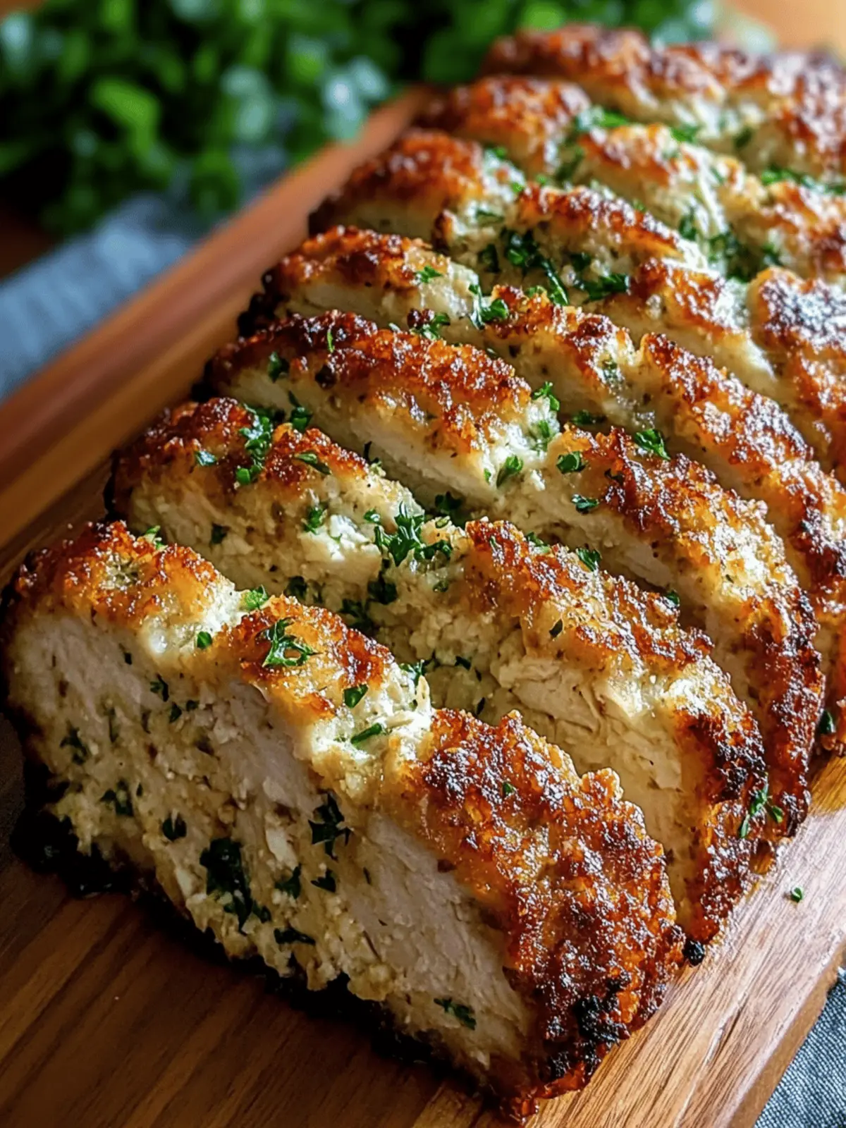 Parmesan Chicken Meatloaf