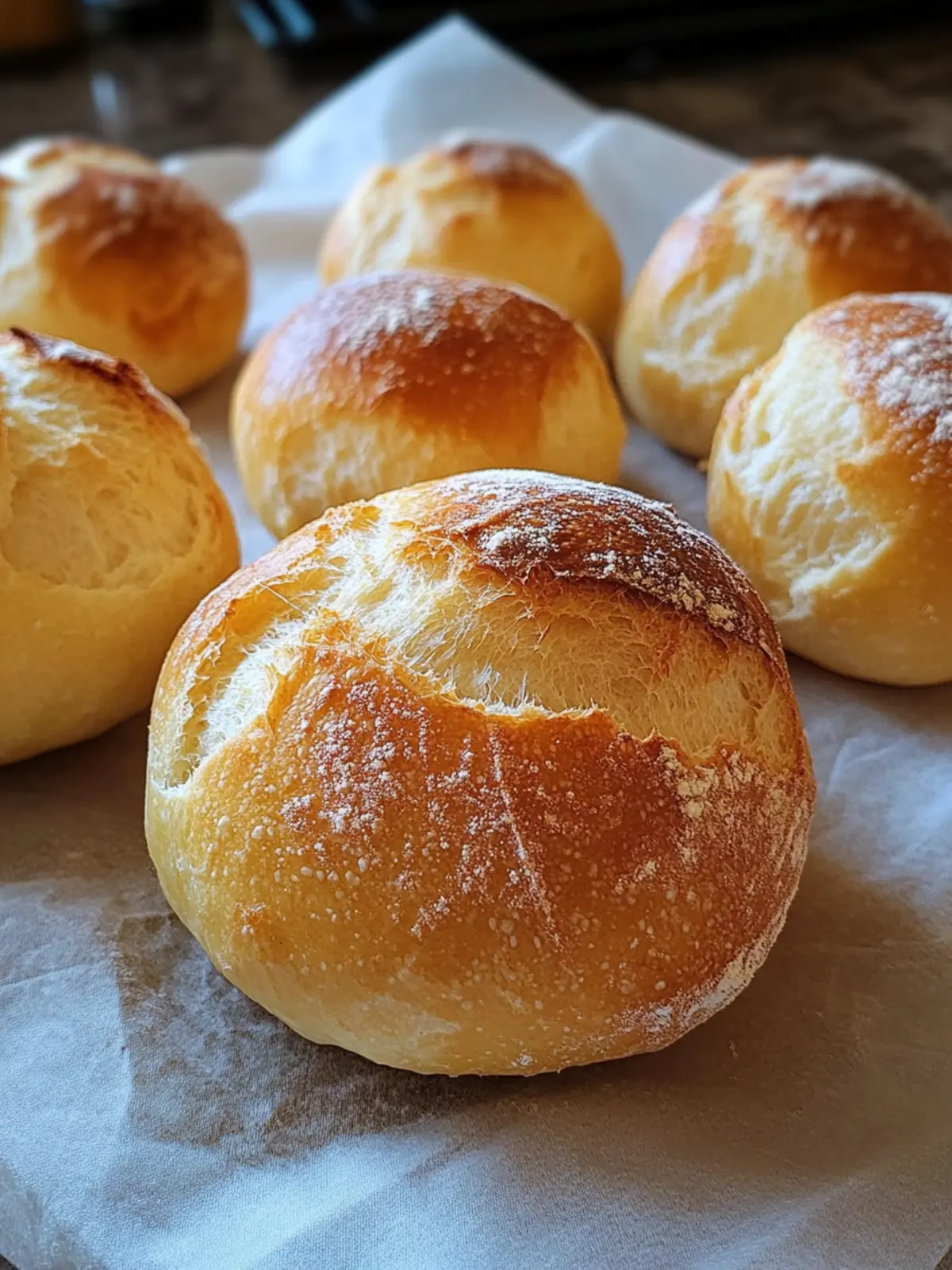 6-Ingredient Gluten-Free Bread Rolls