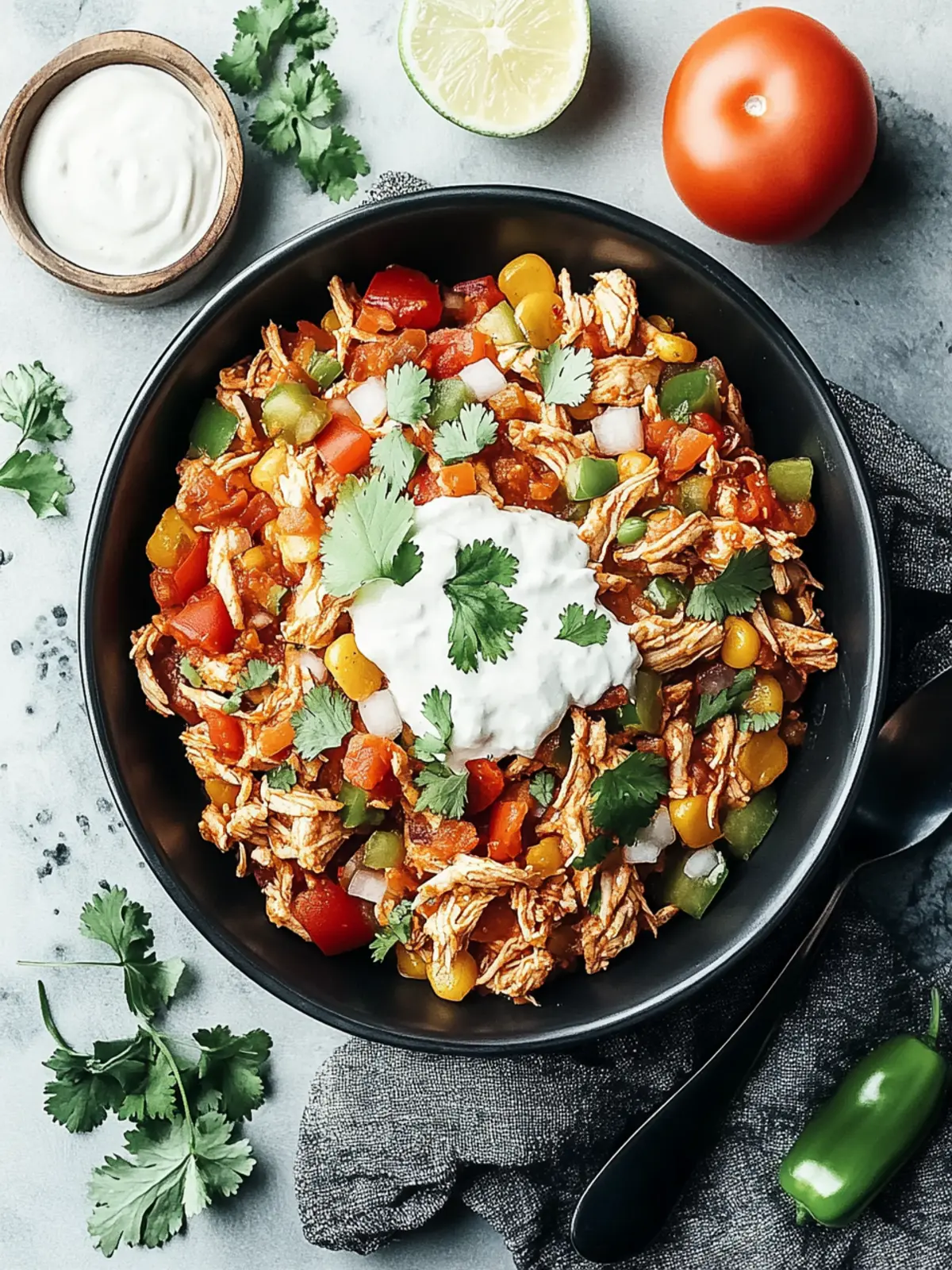 Mexican Pulled Chicken