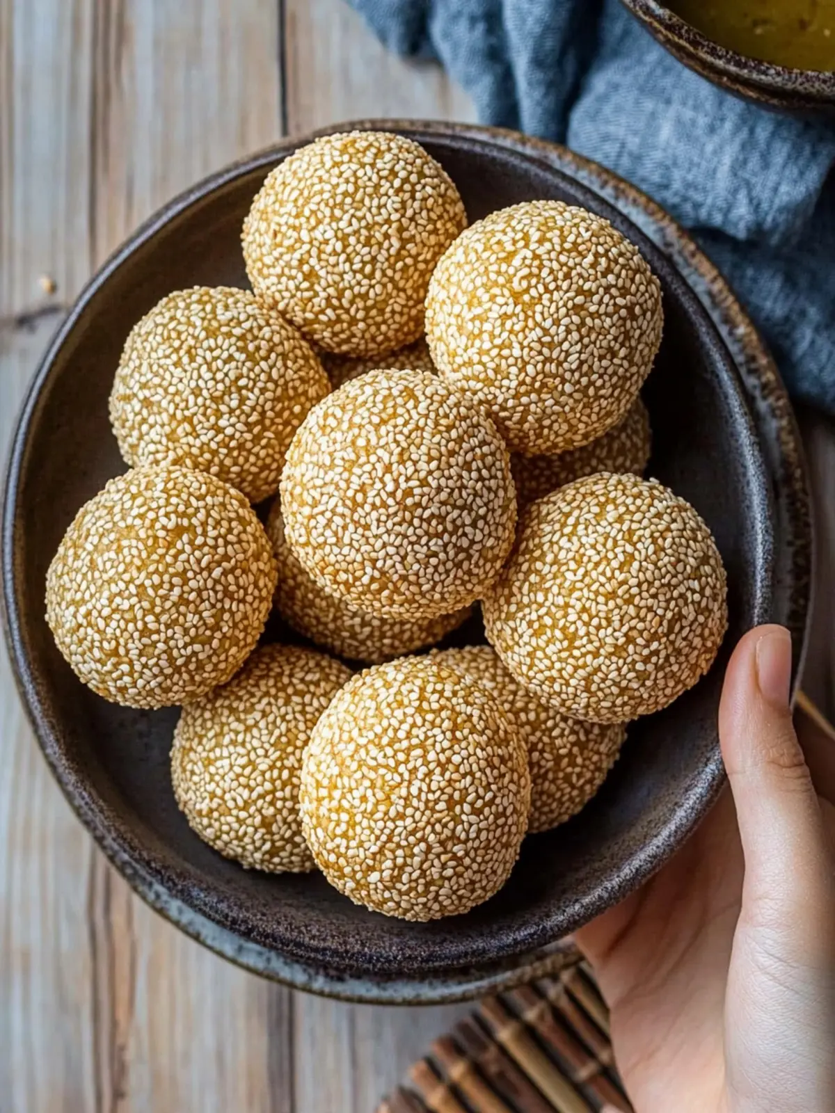 How to make Crispy Sesame Balls – Jian Dui