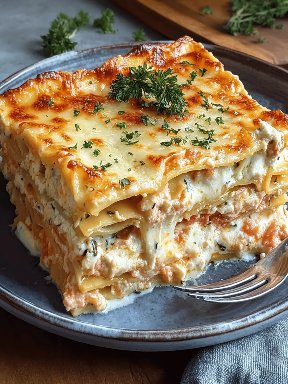 Seafood Lasagna Recipe
