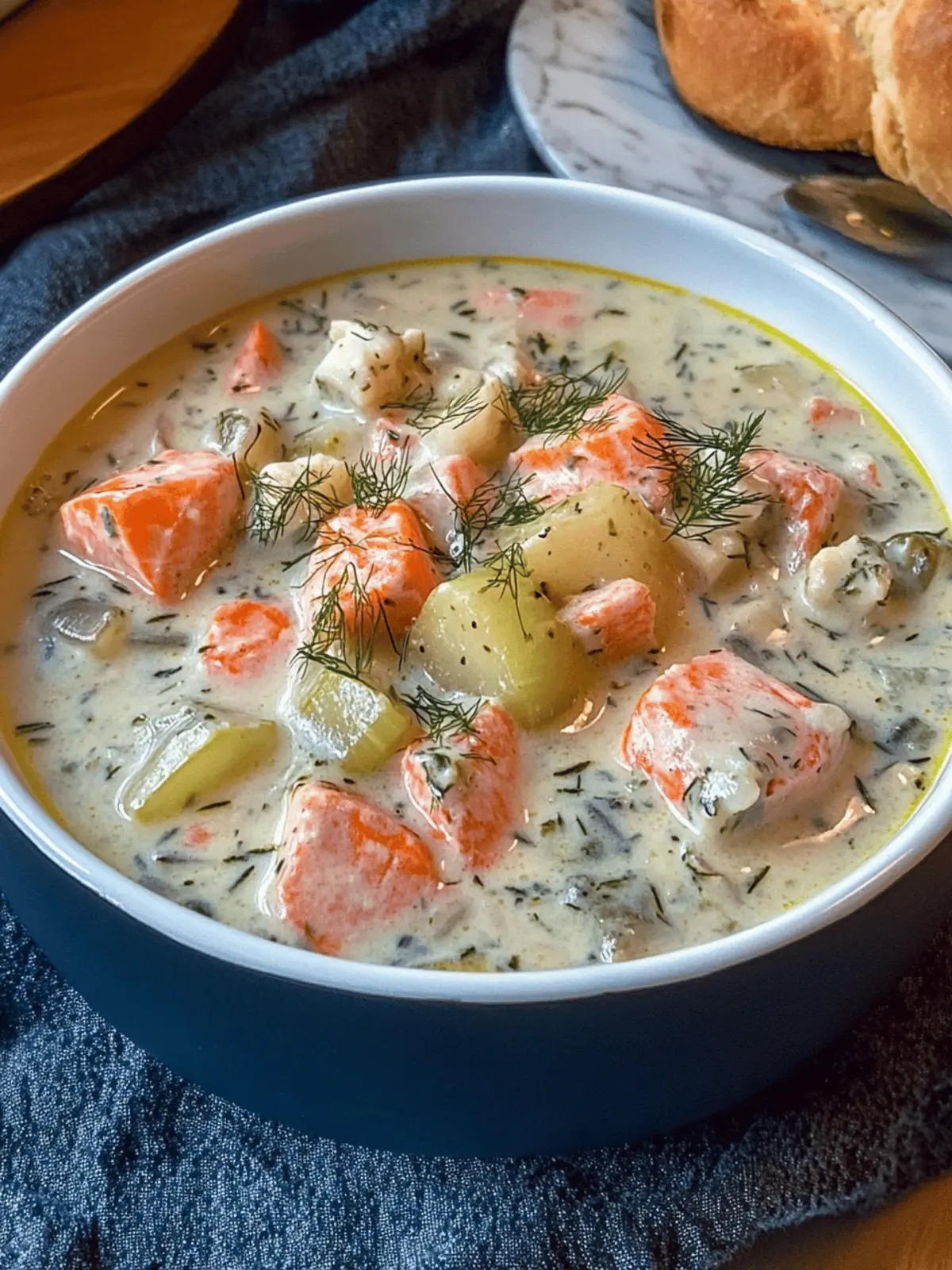 Lohikeitto (Finnish Salmon Soup)