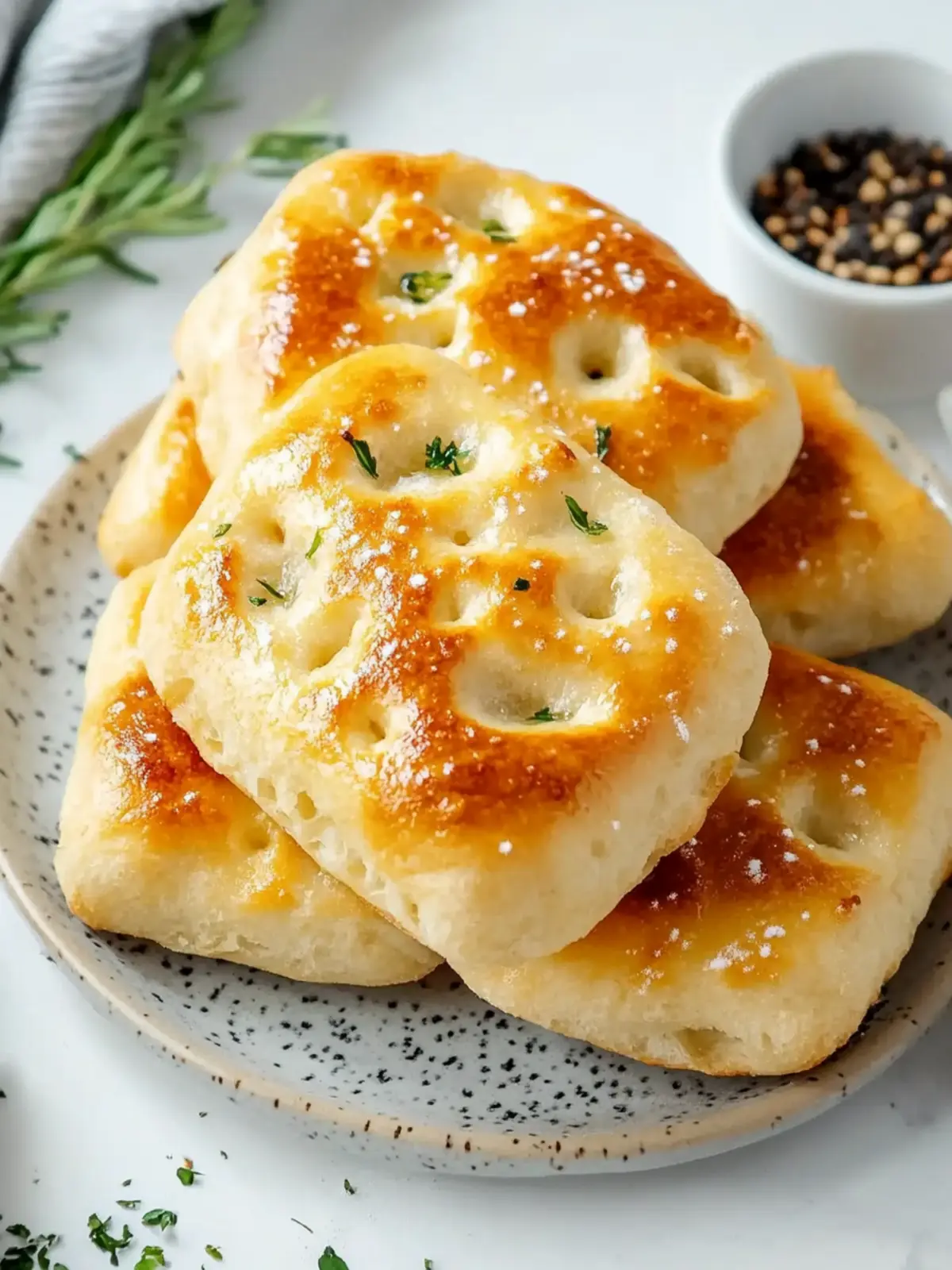 Crispy Mini Focaccia