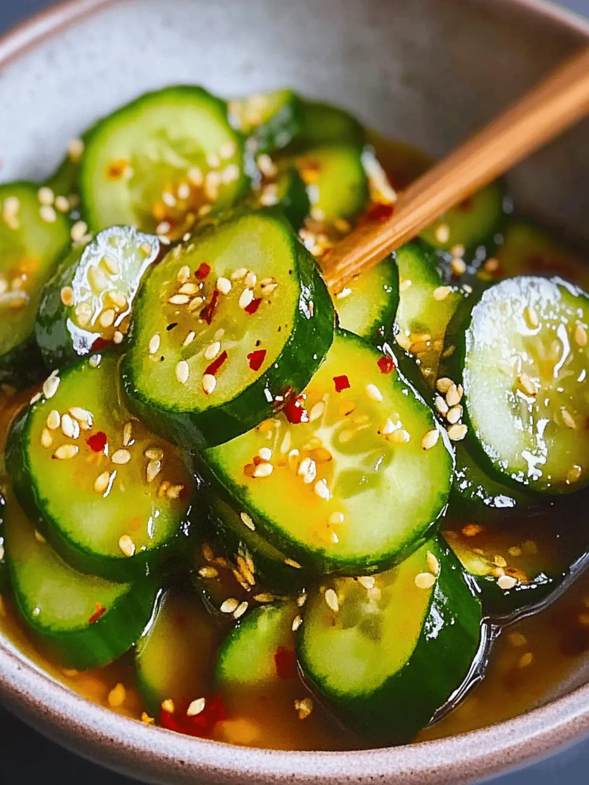 Easy Asian Cucumber Salad