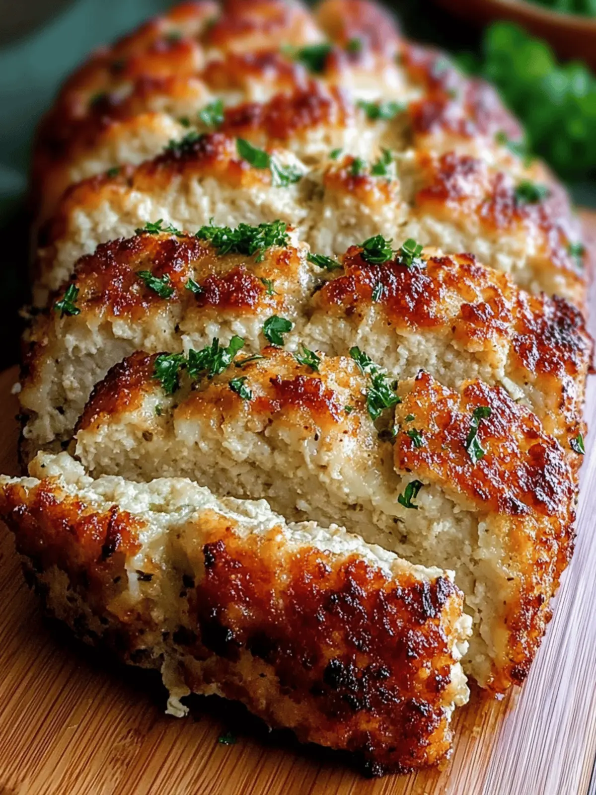 Parmesan Chicken Meatloaf