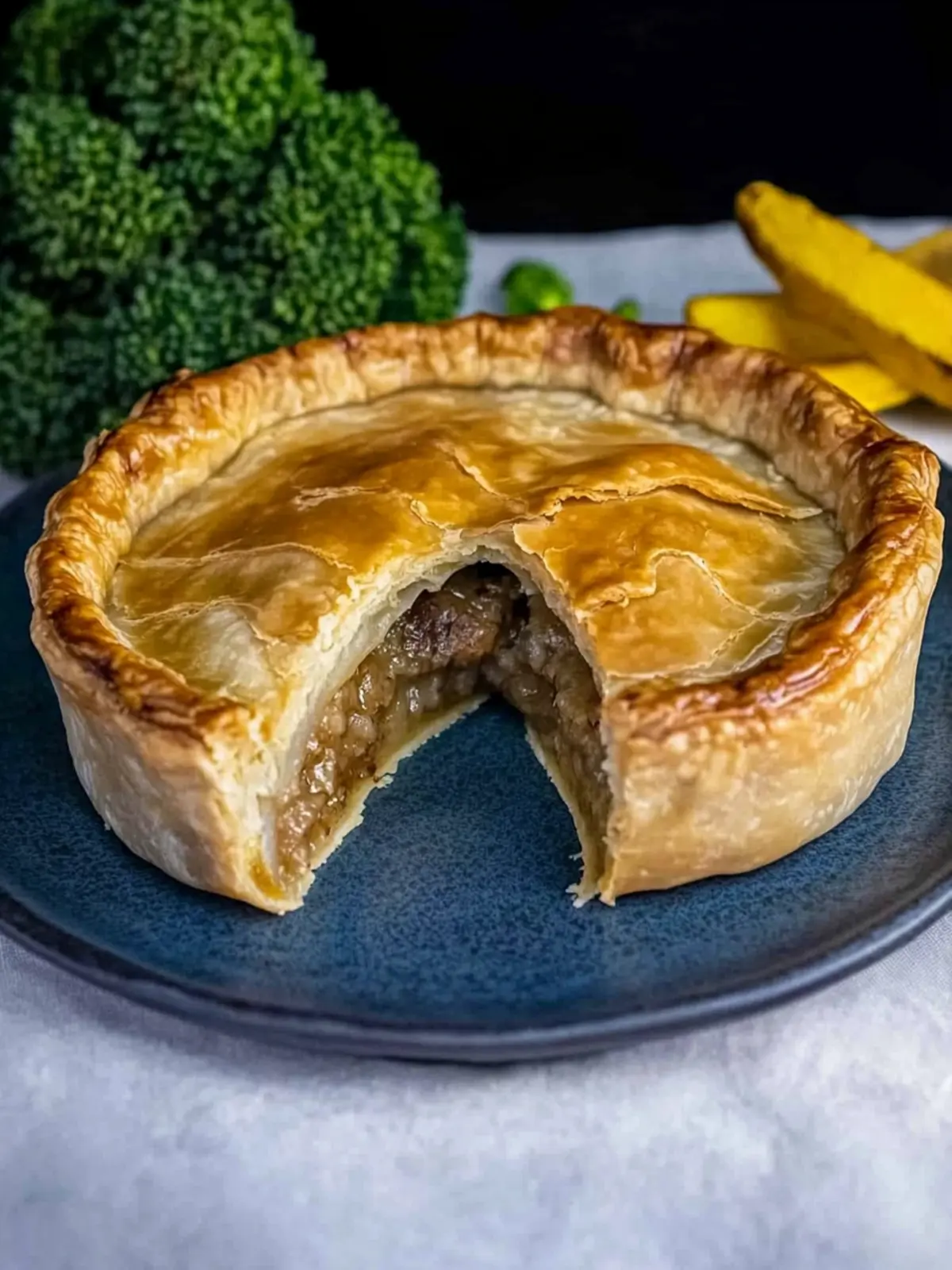 Traditional Savory Baked Scotch Pie
