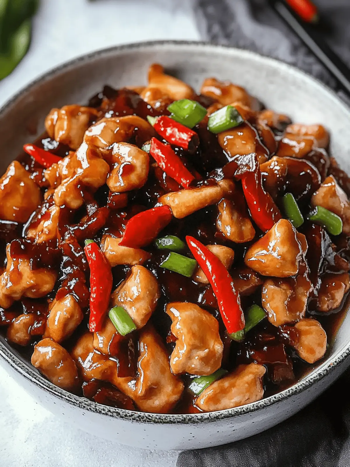 Quick Kung Pao Chicken