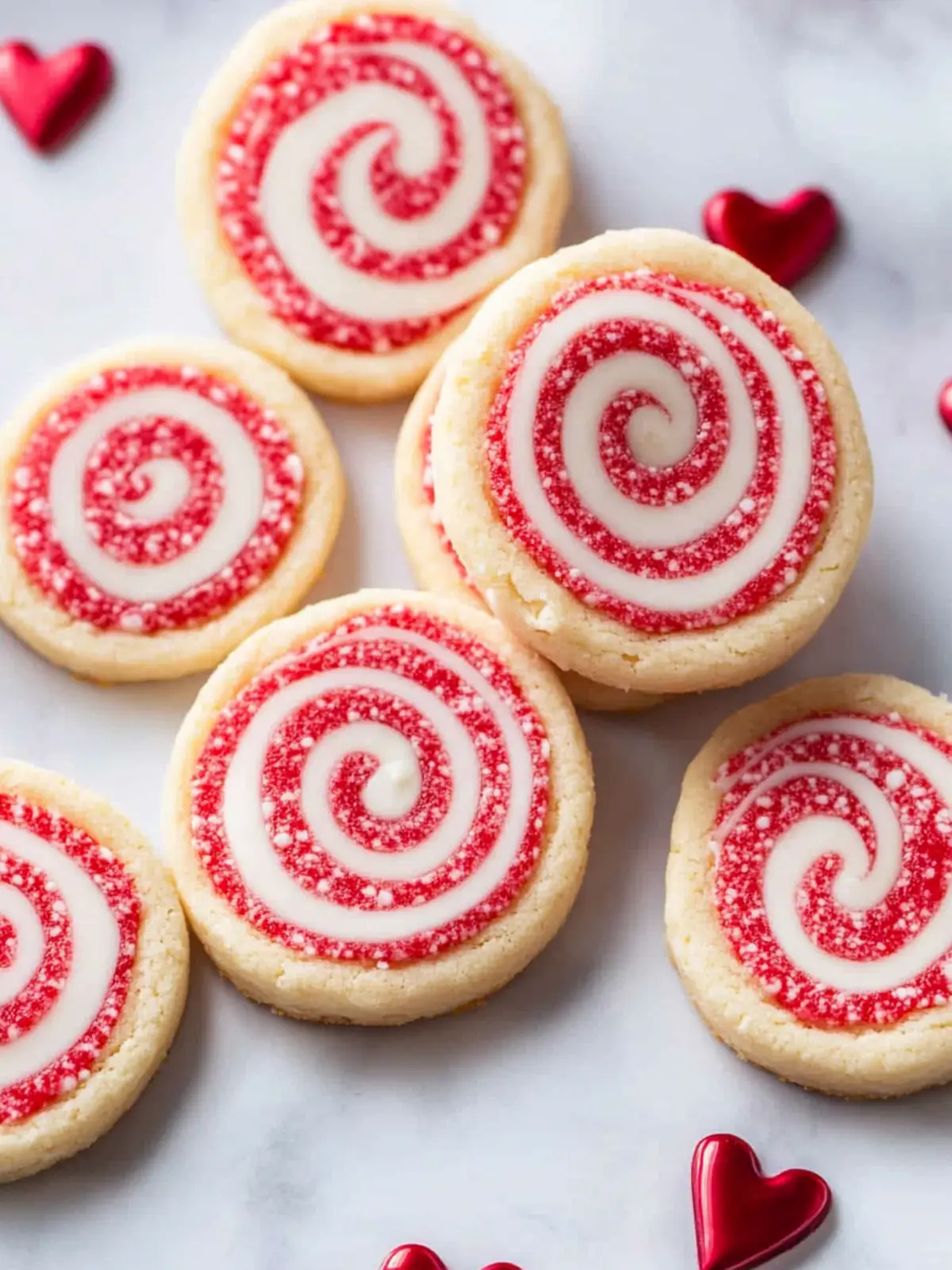 Valentine's Day Swirl Cookies