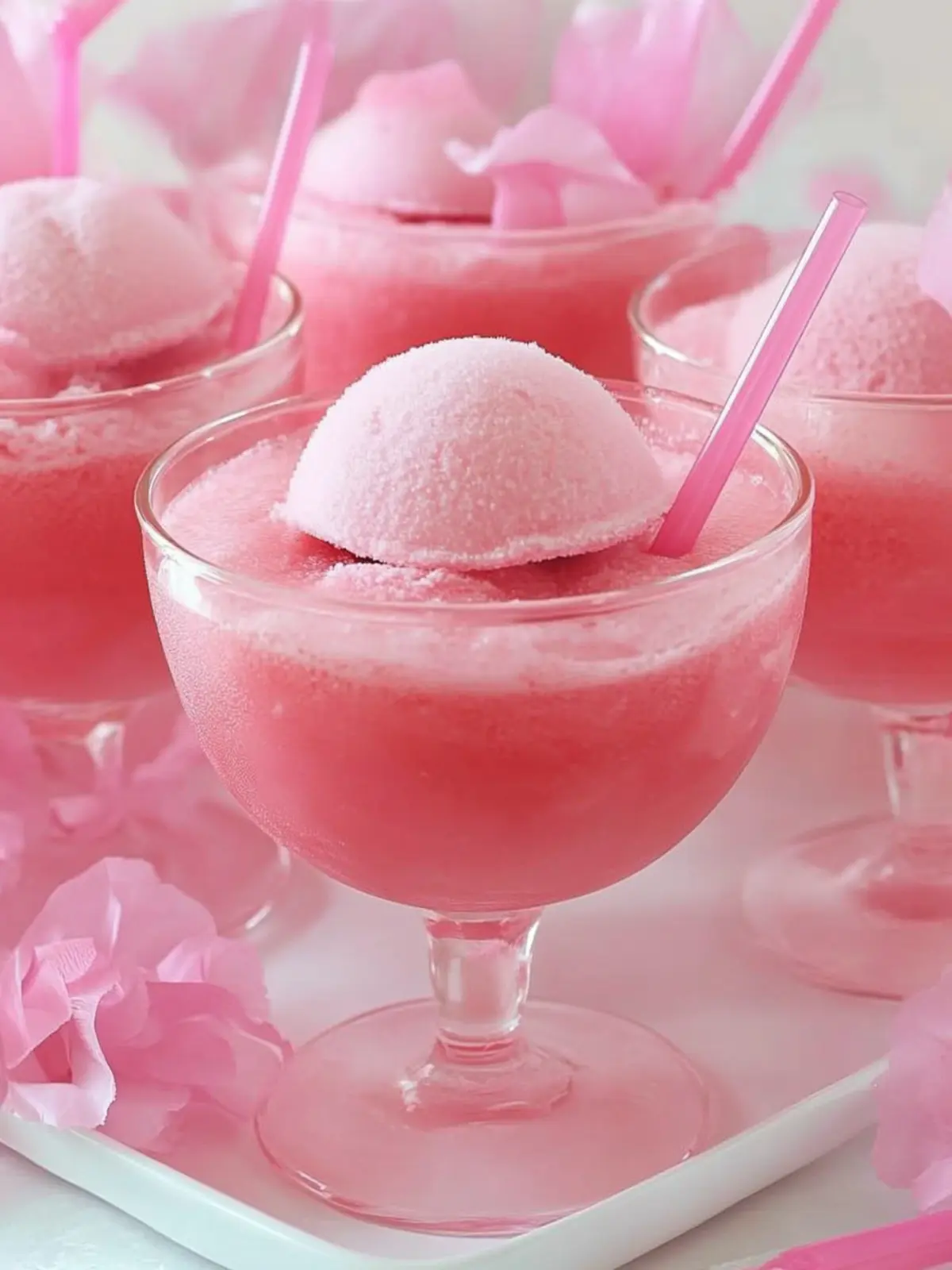 Pink Sherbet Punch Recipe for Valentines Day