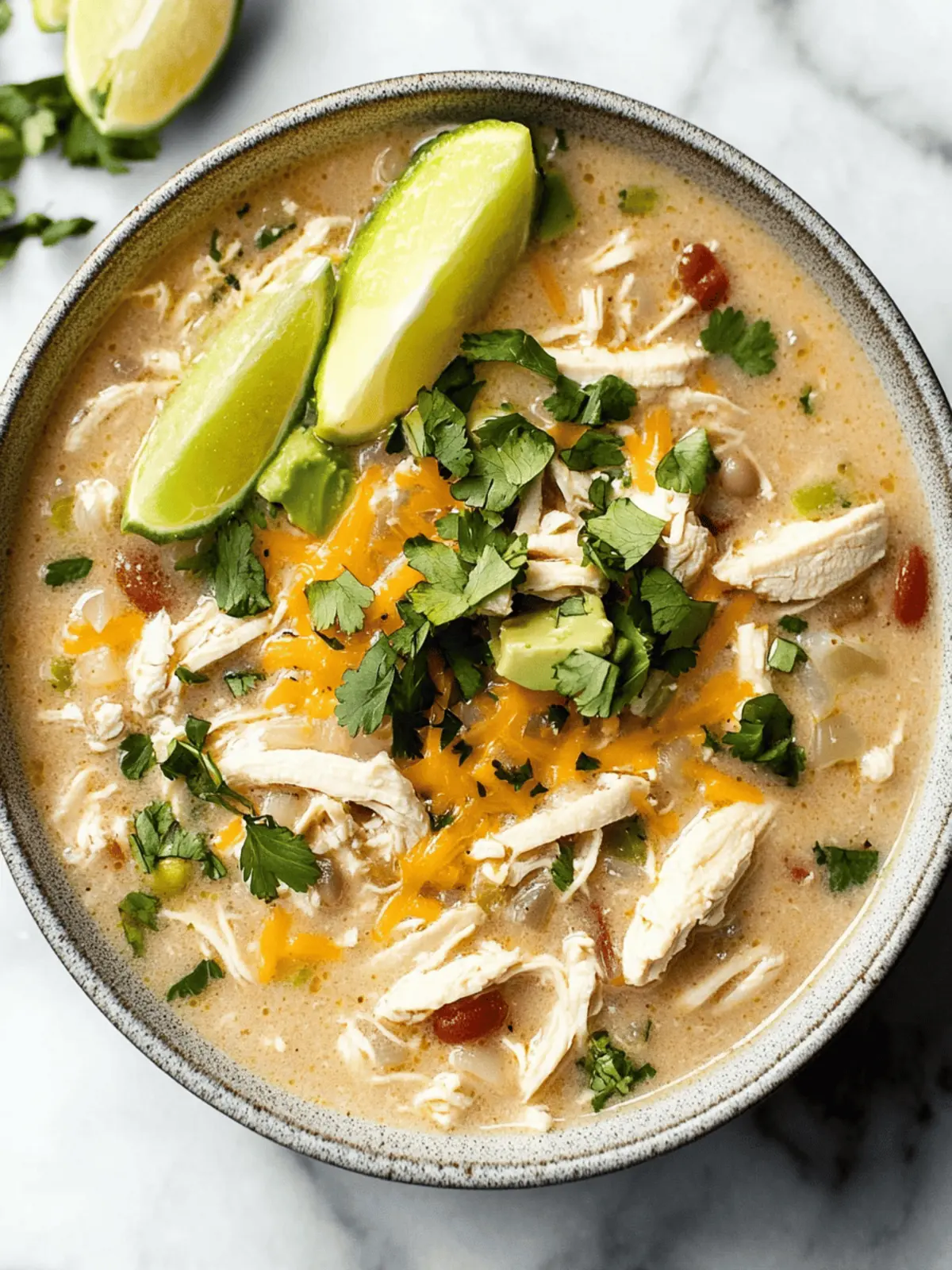 Slow Cooker White Chicken Chili