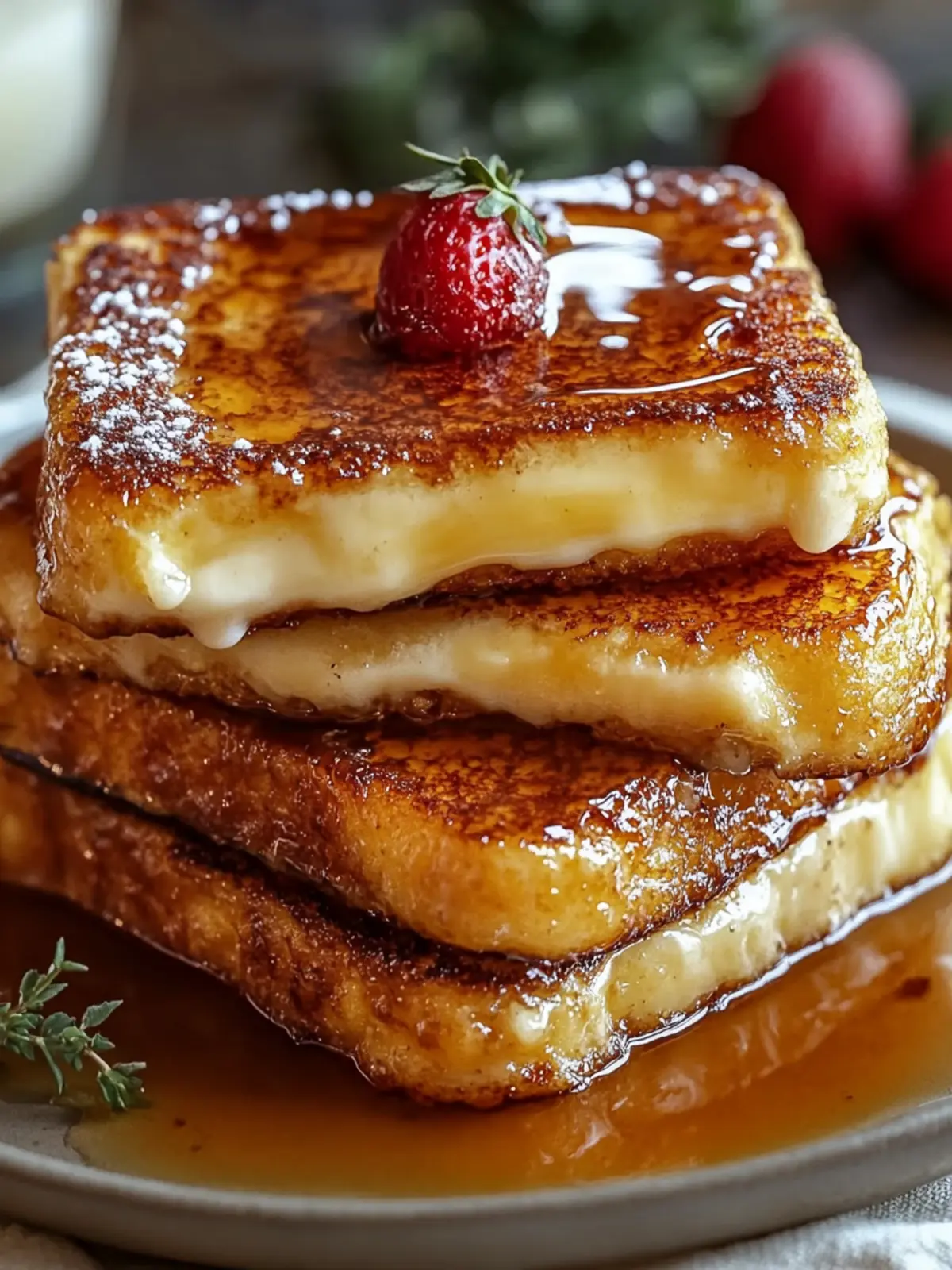 Crème Brûlée French Toast