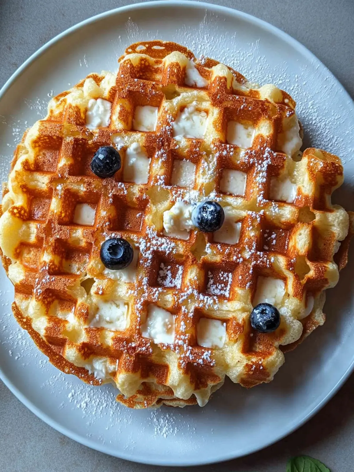 Cottage Cheese Chaffle