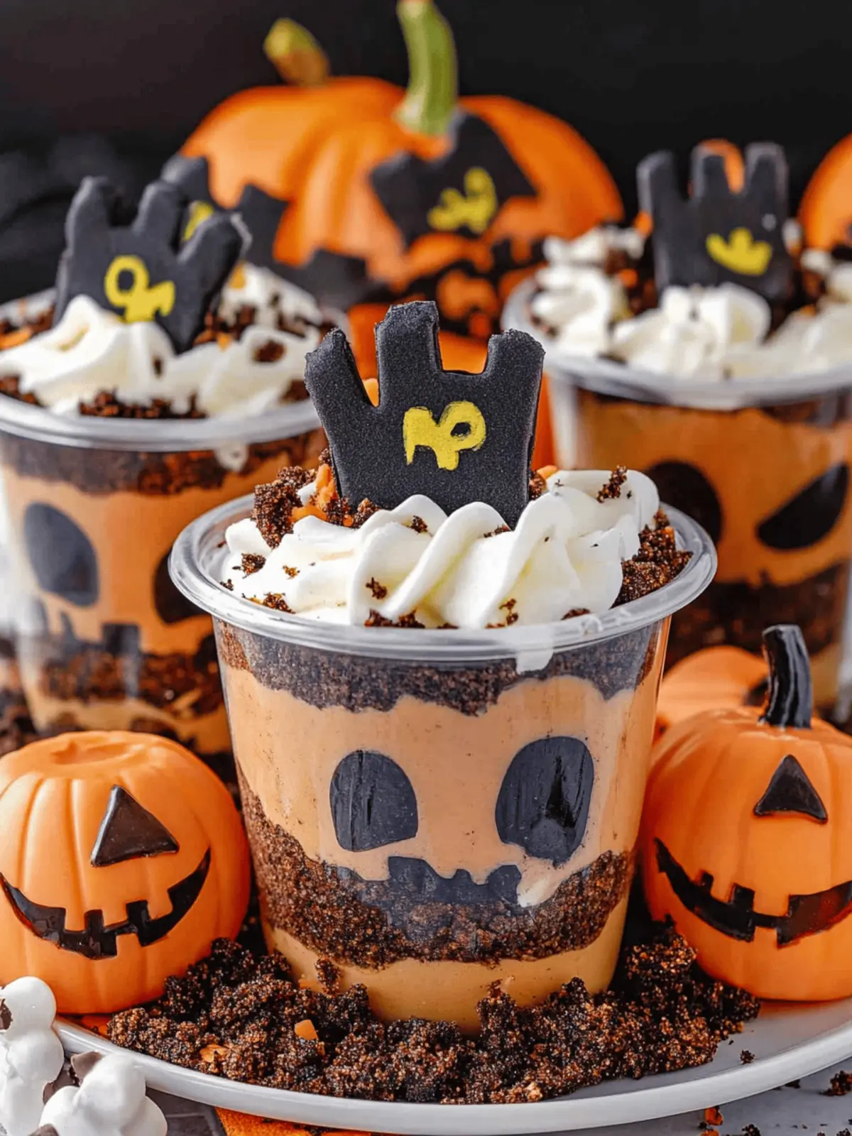 Halloween Dirt Cups