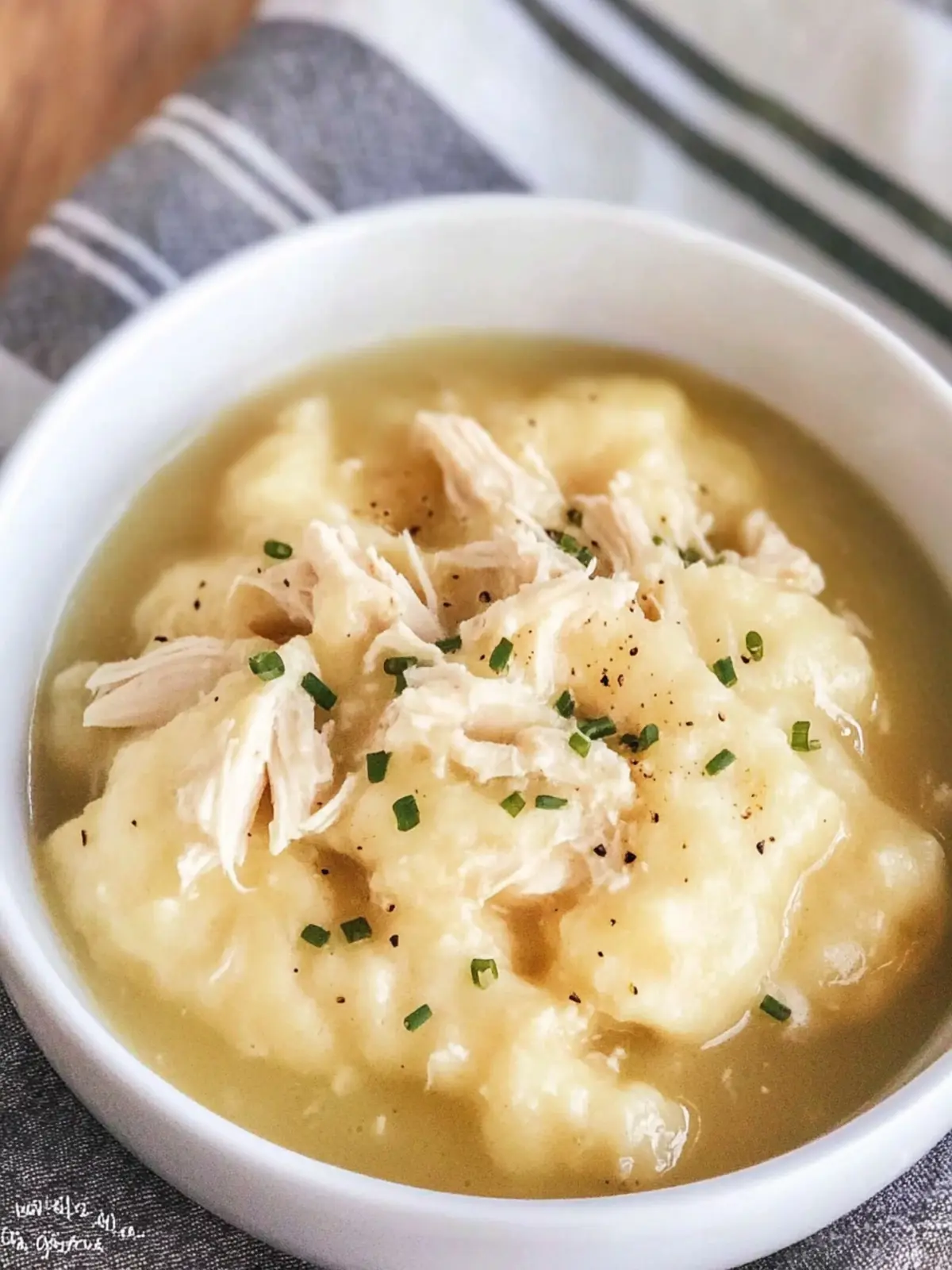 Easy Crock Pot Chicken and Dumplings