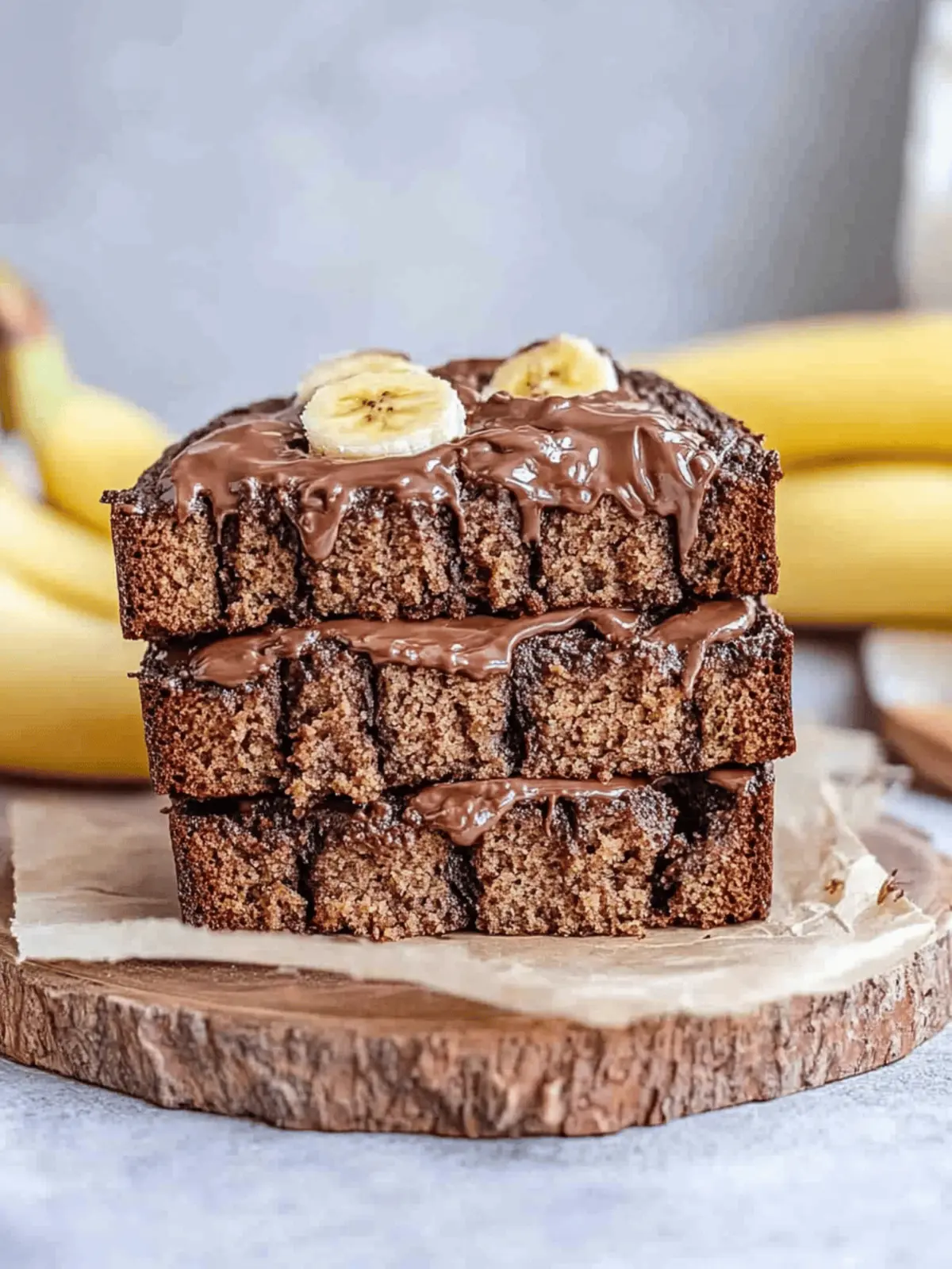 Nutella Banana Bread