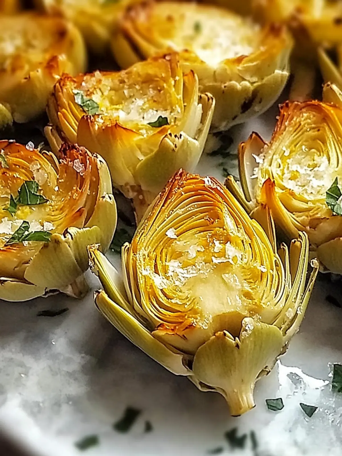 Simple Crunchy Artichoke Hearts