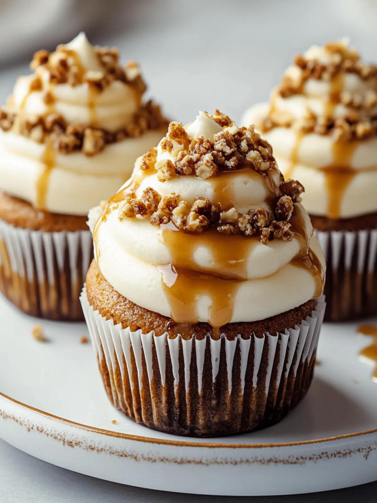 Toffee Crunch Cupcakes