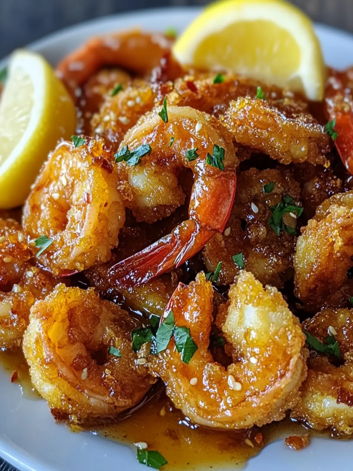Hot Honey Fried Shrimp