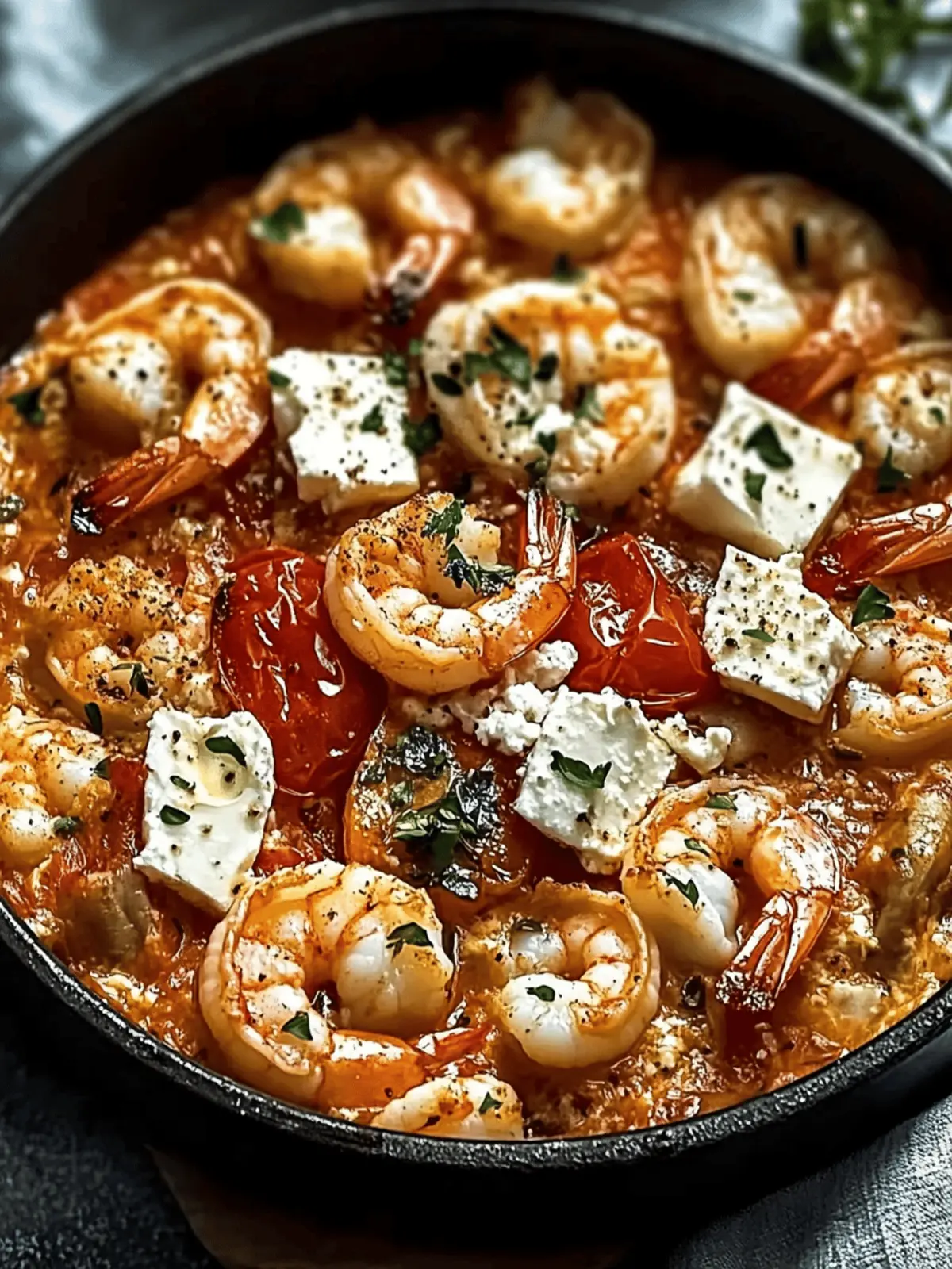 Mediterranean Shrimp & Feta