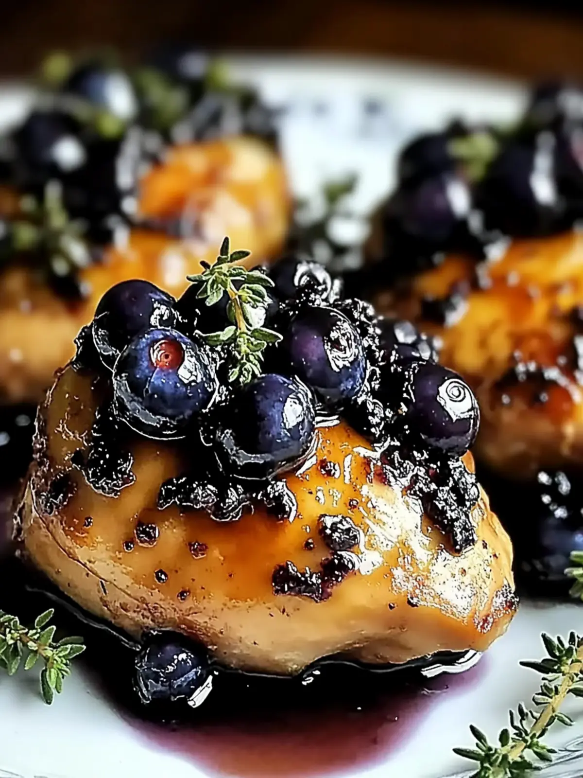 Best-Ever Blueberry Thyme Chicken